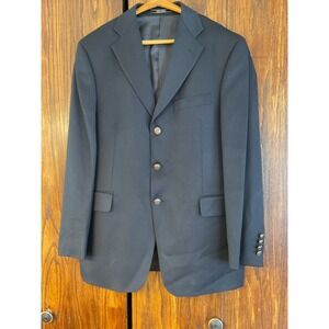 Black Wool Silverstone Suit Coat
